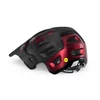 Kép 3/4 - MET Roam Mips kerékpáros sisak [fényes fekete-metál piros, 58-61 cm (L)]