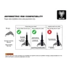 Kép 2/3 - WTB Standard Tubeless (RVC) szingó szelep [ezüst, 34 mm]