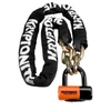 Kép 3/3 - Kryptonite New York + Evolution 4 DiscLock lakat kulcsos láncos zár [170 cm]