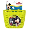 Kép 2/2 - Gyermek bicikli első kosár disney mickey neon zöld