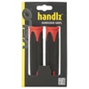Kép 2/2 - Markolat velo 2 komponens 130mm fekete/piros 2 komponens 130mm fek/piros velo 410361