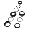 Kép 2/3 - Kormányfejk. 1 1/8" menetes 25,4/34/30 mm krom 9 r kormánycsapágy 1 1/8" cp 390509
