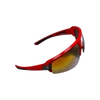 Kép 1/6 - BSG-62 kerékpáros szemüveg Impulse fényes piros keret / MLC piros lencsékkel