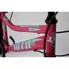 Kép 4/4 - TransMontana MTB 20 acél gyerek kerékpár pink/kék (11")