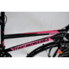 Kép 3/3 - TransMontana trekking kerékpár 1.0 acél női fekete/pink 17