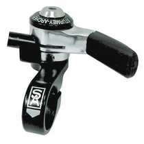 Sturmey Archer SLS50 T5 váltókar kormányra (wide) [fekete-ezüst]