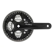 Sunrace FCM500 42/34/24T négyszögtengelyes hajtómű [fekete, 170 mm]