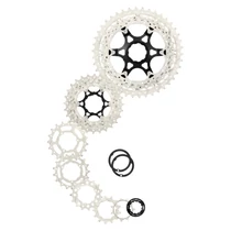 Sunrace CSMS8 AZ 11 sebességes fogaskeréksor [ezüst-fekete, 11-46]