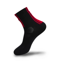 FLR ES5.5 zokni [fekete-piros, 35-38]