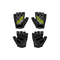 Rock Machine Race SF nyári rövid ujjú kesztyű [fekete/zöld, M]