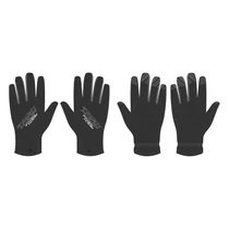 Rock Machine Winter Race LF téli hosszú ujjú kesztyű [fekete/szürke, L]