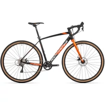Rock Machine Gravelride 200 gravel kerékpár [56 cm, fényes fekete/narancs/ezüst]