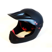 Safety Labs Stamina fullface sisak [matt fekete-piros, 58-61 cm (L)]