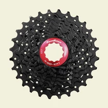Sunrace CSRZ800 12 sebességes fogaskeréksor [fekete-piros, 11-34]