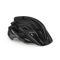MET Veleno normál sisak [matt fekete-fényes fekete, 56-58 cm (M)]