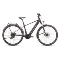 Superior '23 eXR 6050 B Touring elektromos cross kerékpár [19" (L), matt fekete/króm ezüst]
