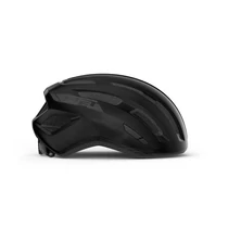 MET Miles kerékpáros sisak [fényes fekete, 58-61 cm (M/L)]