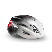 MET Manta Mips UAE Team Edition 2025 kerékpáros sisak [fehér-szürke-piros, 58-61 cm (L)]
