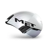 MET Codatronca időfutam kerékpáros sisak [fehér-ezüst, 58-61 cm (L)]