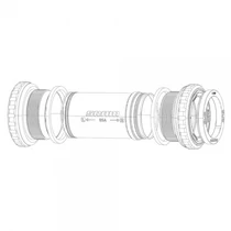 Sram BB30 távtartó adapter középrészhez