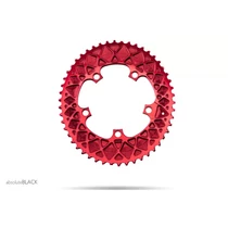 Lánckerék Országúti OVAL SRAM 110BCD 5 lyukas piros 50T