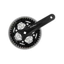 Hajtómű alu 170mm 42/32/22t sunrace fcm600 fekete / ezüst