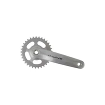 Hajtómű 170mm 33t acél/alu m-wave ezüst