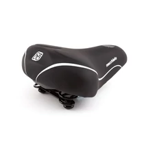 Nyereg csepel macchiato fekete (max comfort) (12db/doboz)