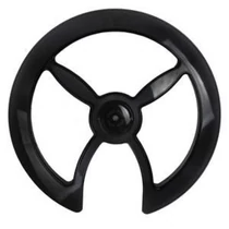 Hajtomüvédö fekete 46/48t müanyag m-wave láncvédö tárcsa 46/48t pvc fekete m-wave