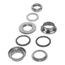 Kormányfejk. 1" menetes 22,4/30,0/27,0mm krom 8 r kormánycsapágy 1" 22,4/30,0/27,0mm krom