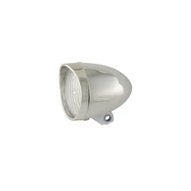 Lámpa első elemes 3 led klasszikus retro króm