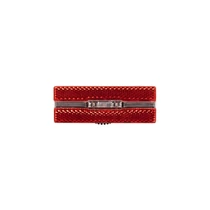 Lámpa hátsó elemes 2 led csomagtartóra (50-80 mm) - m-wave helios piros (bliszteres)
