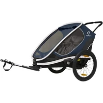 Hamax hamax outback one kerékpár utánfutó navy/fehér