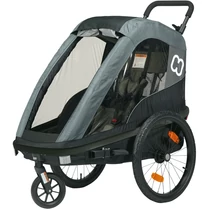 Hamax hamax avenida one kerékpár utánfutó oliva zöld with suspension