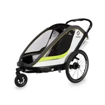 Hamax hamax breeze one kerékpár utánfutó fehér/zöld
