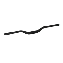 Zoom kormány mtb alu 660x6x88mm mtb-al-345btfov matt fekete 31,8mm befog