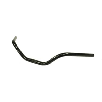 Zoom kormány cruiser acél fekete,650mm,