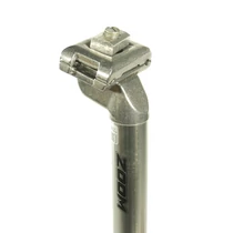 Zoom nyeregcső alu.25,6x350 ezüst sp-213
