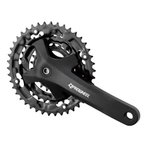 Suntour hajtómű mtb alu 22/32/42t 170m prowheel mpe-301, fekete