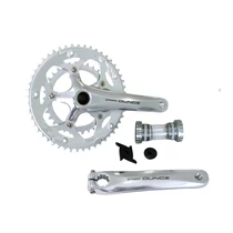 Prowheel hajtómű verseny alu 34/50t 172 ounce-522c-tt-n, ezüst, hi-polish crank integrált bb szettel