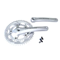 Prowheel hajtómű verseny alu 34/50t 175 ounce-522c, ezüst, hi-polish crank