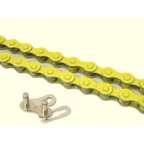 Kmc lánc kmc z410 1/2x1/8 110 szem dobozban 1 sebesség sárga