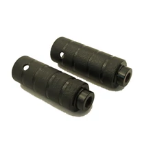 Bmx kilépő acél 3/8-os tengely fekete, 110x38mm