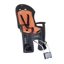 Hamax gyerekülés hátra vázra siesta szürke/narancs párnával zárható adapterrel hamax