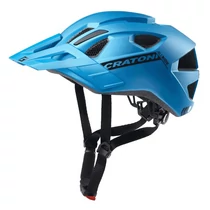 Cratoni sisak allride blue metallic matt uni size 53-59cm cratoni