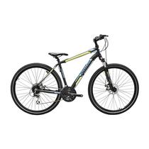 Neuzer x200 disc férfi Cross trekking kerékpár fekete/kék- sárga 17