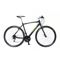 Neuzer courier fekete/zöld-szürke 53 cm matt