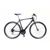 Neuzer courier fekete/türkiz-piros 46 cm matt