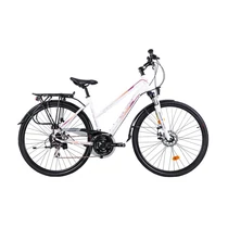 Neuzer firenze 200 disc női fehér/ mályva matt 17 elemes világítással
