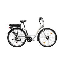 Neuzer e-trekking zagon női 19 mxus matt fehér/arany-fekete